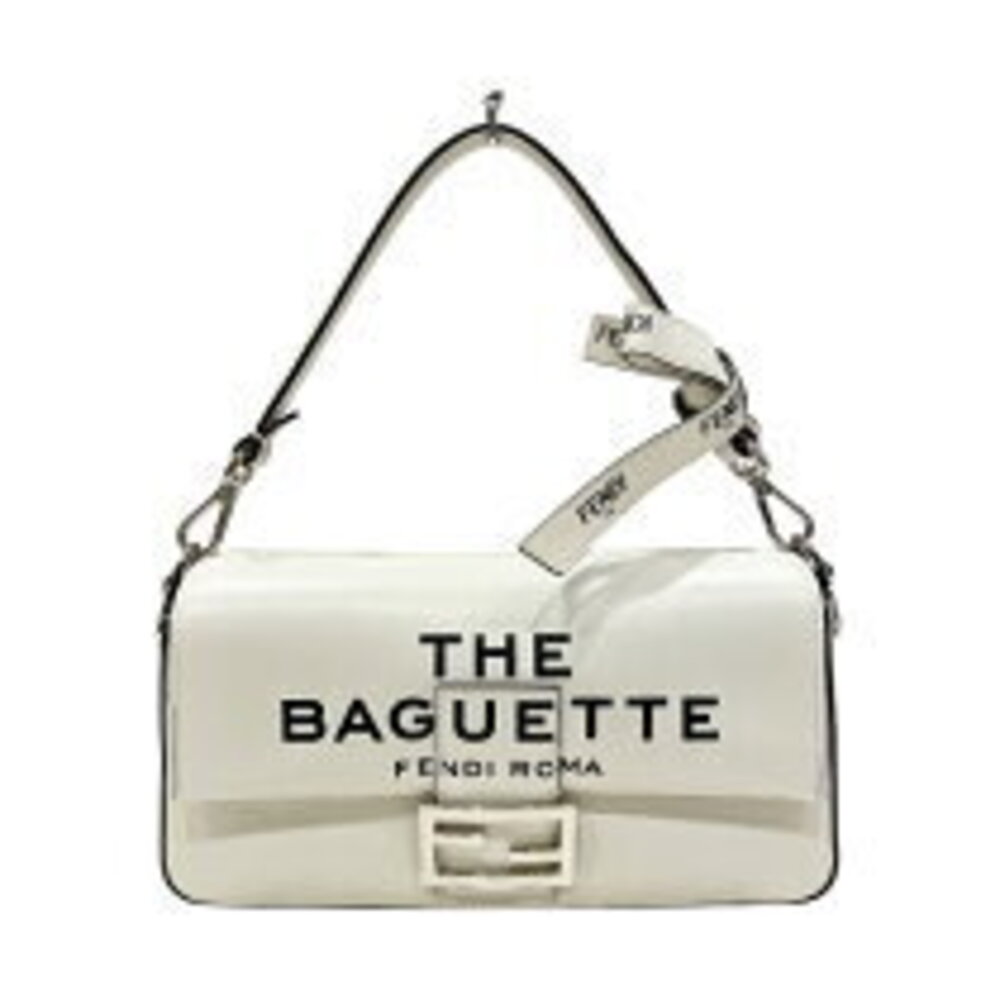 Fendi Baguette Bag by MARC JACOBS white calf leather